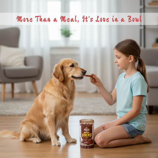 Nootie Munchy Mutton Sticks 500gm for All Stages Dogs, Perfect for Traning & Treating l Long Lasting Chew