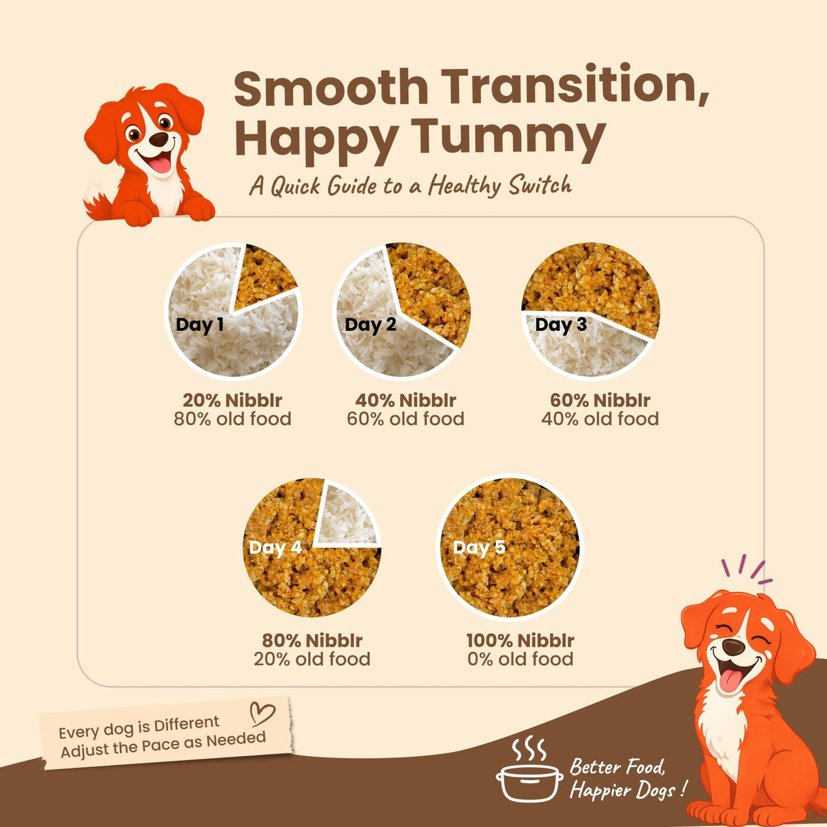Nibblr Balance Bowl for Dogs (100g) | Chicken, Sweet Potato & Rice - nootie.in