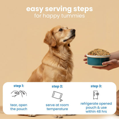 Nibblr Chicken Veggie & Rice (100g) – Fresh Wholesome Dog Meal - nootie.in