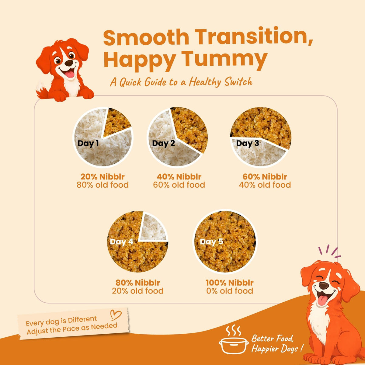 Nibblr Daily Power Feast for Dogs (300g) | Chicken Liver and Pumpkin - nootie.in