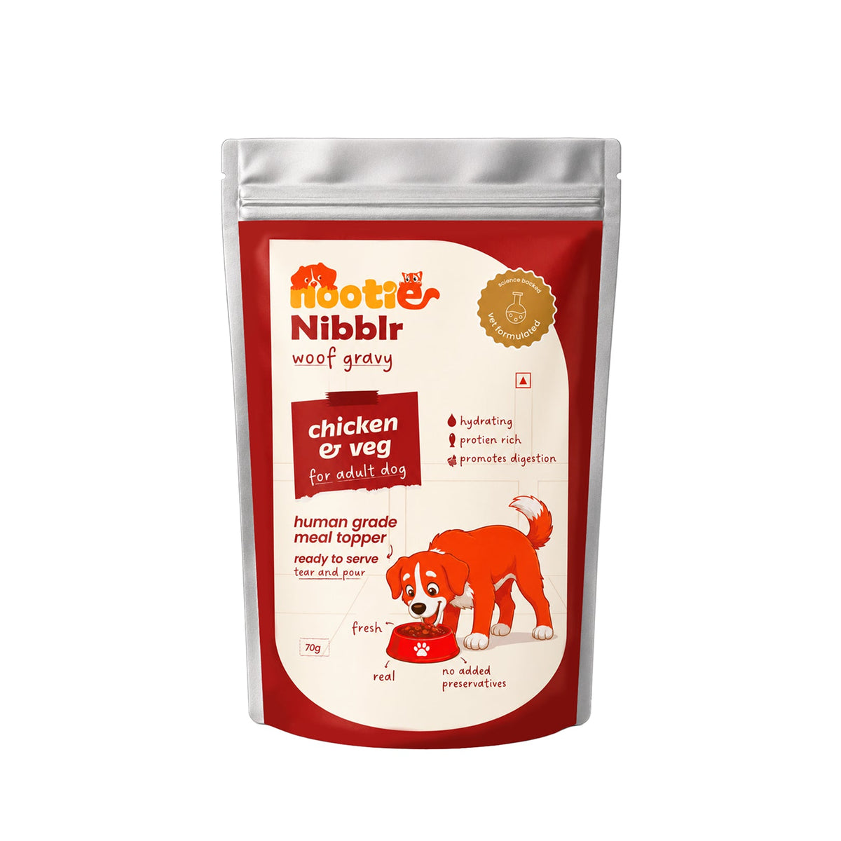 Nibblr Gravies - Meal Toppers for Dogs (Wet Food) - nootie.in