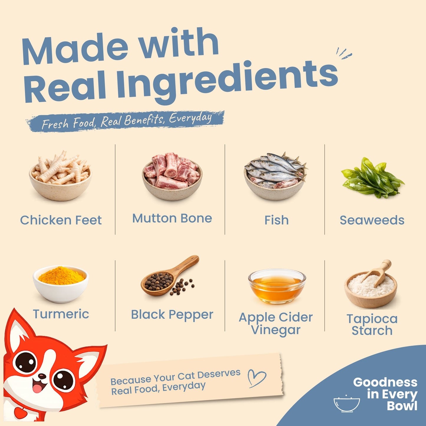 Nibblr Purr Gravies, Broths and a Toy Trial Combo Meal Box for Cats (Assorted Pack of 7) | Human-Grade Hydration & Meal Topper Variety Pack - nootie.in