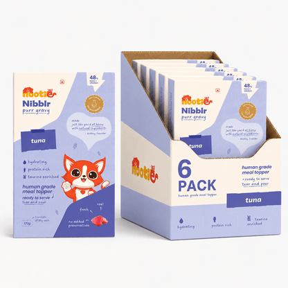 Nibblr Purr Gravy for Cats (170g) | Tuna - Taurine-Enriched, High-Protein Meal Topper for Cat - nootie.in