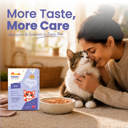 Nibblr Purr Gravy for Cats (170g) | Tuna - Taurine-Enriched, High-Protein Meal Topper for Cat - nootie.in