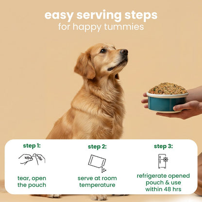 Nibblr Veg Pulao (100g) - 100% Veg Fresh Wholesome Dog Meal - nootie.in