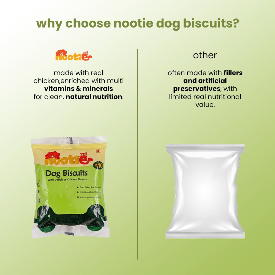 Nootie Chicken Dog Biscuits (40g) - Crunchy Dog Biscuits