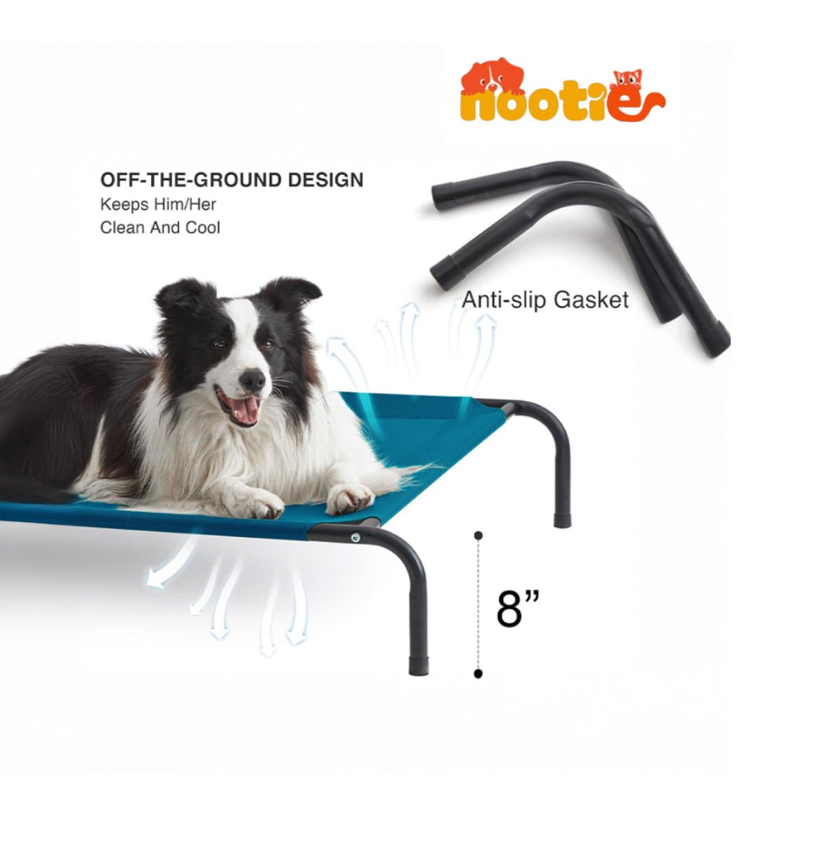 Nootie Elevated Dog Bed