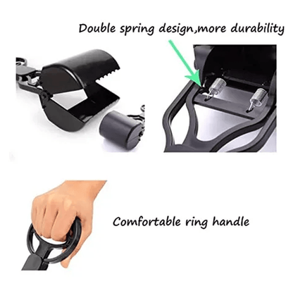 Nootie Folding Dog Poop Scooper – Medium | Portable, Hygienic & Durable Pet Waste Picker for Dogs & Cats - nootie.in