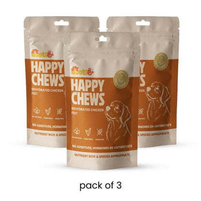 Nootie Dehydrated Chicken Feet for Dogs (80g) 