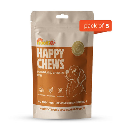 Nootie Dehydrated Chicken Feet for Dogs (80g) 