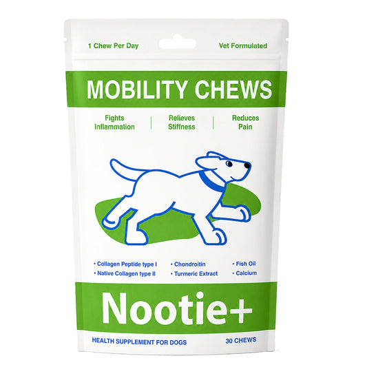 Nootie+ Health Chews for Dogs (30 chews) | Joint Support & Mobility - Joint Support, Pain Relief & Anti-Inflammation - nootie.in