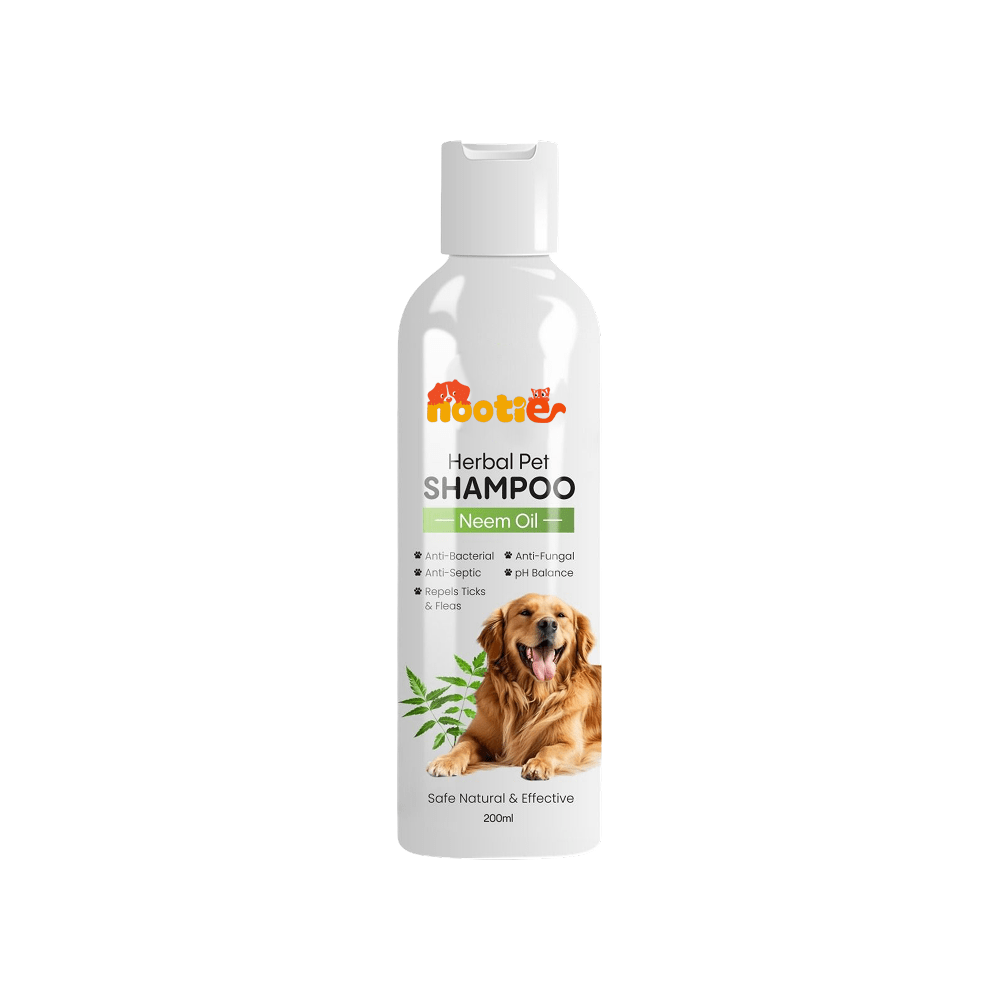 Nootie Herbal Neem Nootie Herbal Neem Anti - Tick Dog Shampoo (200ml) - Soothing & Deodorizing Pet Wash - nootie.in