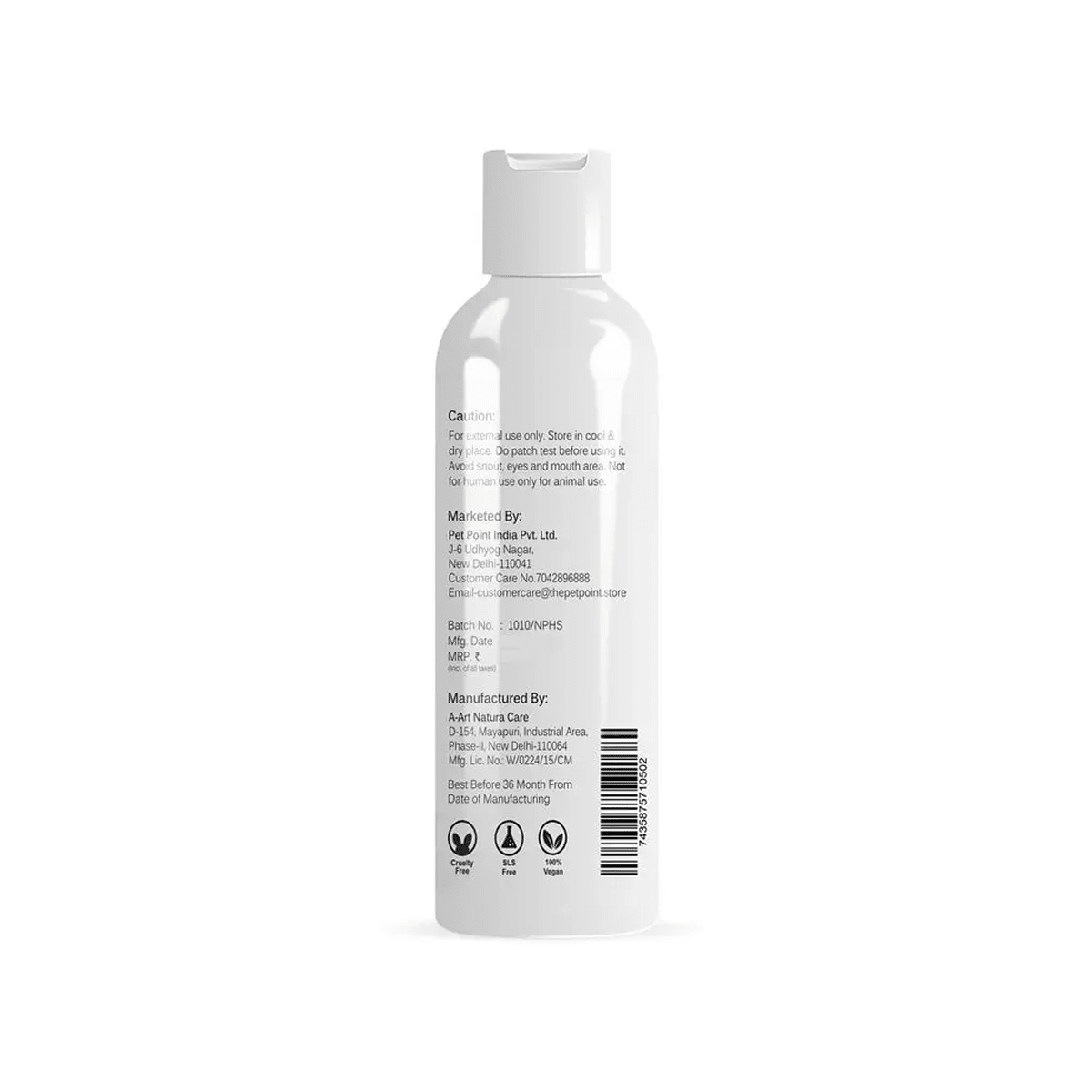 Nootie Herbal Neem Nootie Herbal Neem Anti - Tick Dog Shampoo (200ml) - Soothing & Deodorizing Pet Wash - nootie.in