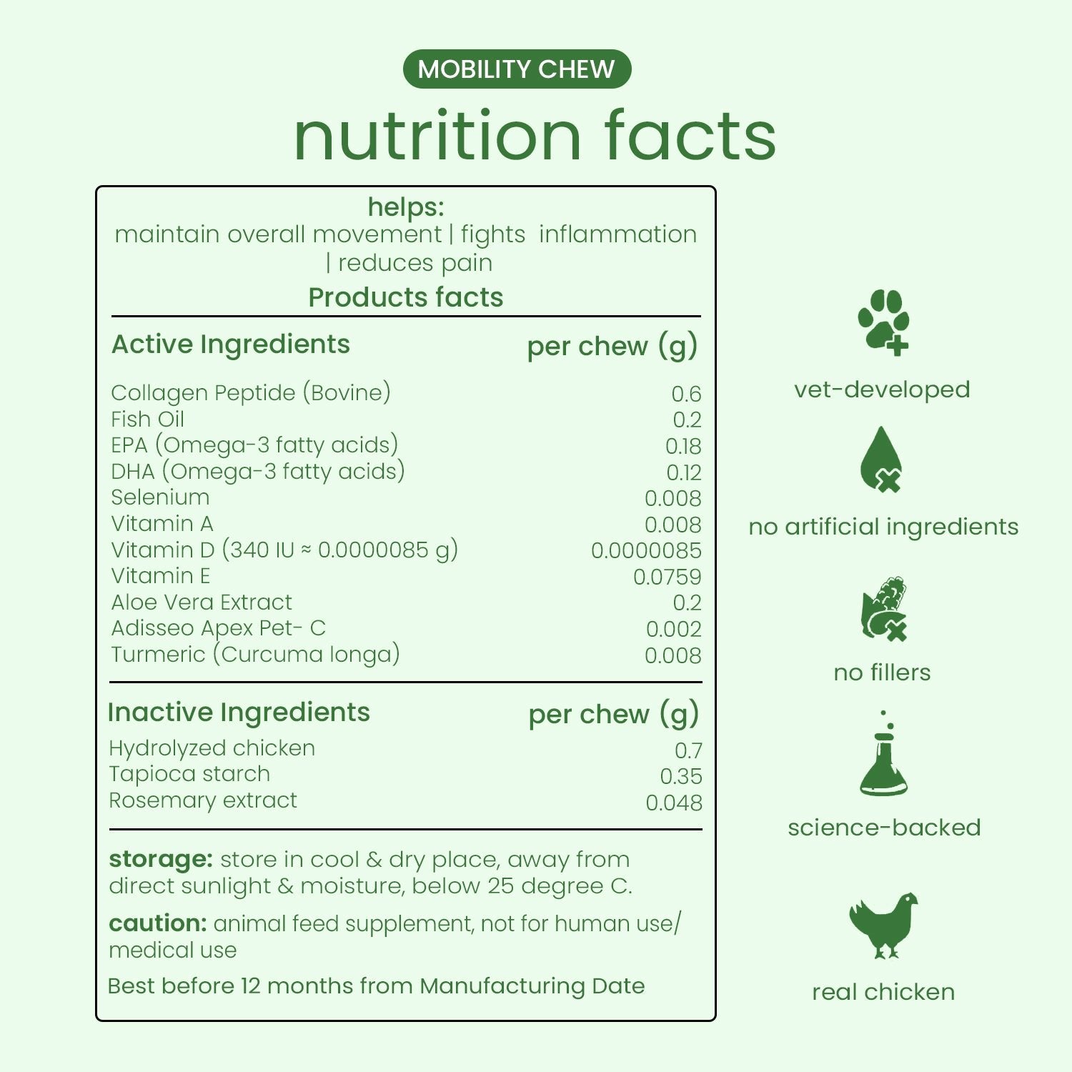 Nootie+ Joint Support for Dogs