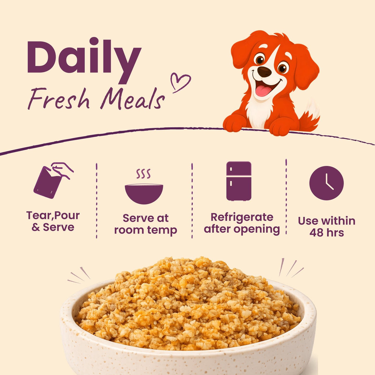 Nootie Nibblr Ready to Eat Woof Dog Meals - nootie.in