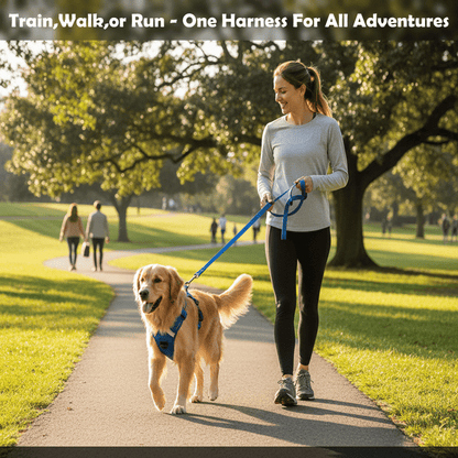 Nootie No - Pull Reflective Dog Harness - Padded Training Vest with Handle for Easy Control - nootie.in