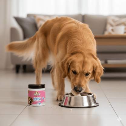 Nootie Nom Nom Calcium Milk Bone Stawberry Flavour Large Size - 220 Gm - nootie.in