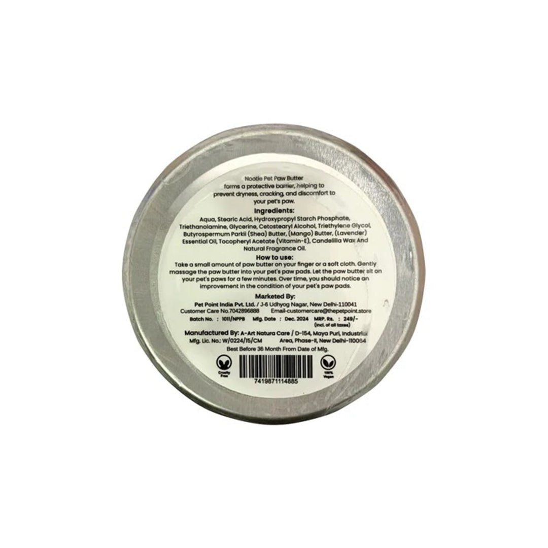 Nootie Natural Paw Balm with Shea & Mango Butter (100g) 