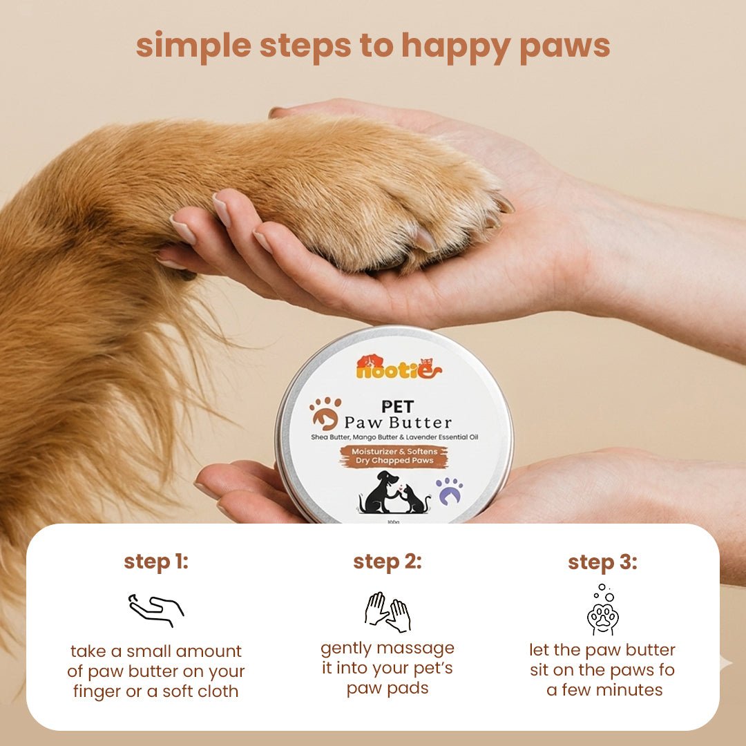 Nootie Natural Paw Balm with Shea & Mango Butter (100g) 