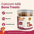 Nootie Rewards Calcium Milk Bones for Dogs –  Strawberry & Milk Flavour (220g)