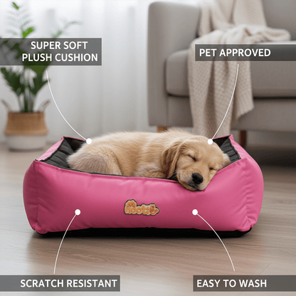Nootie Sofa Basket Pet Bed (Small) -  Washable Dog Bed 