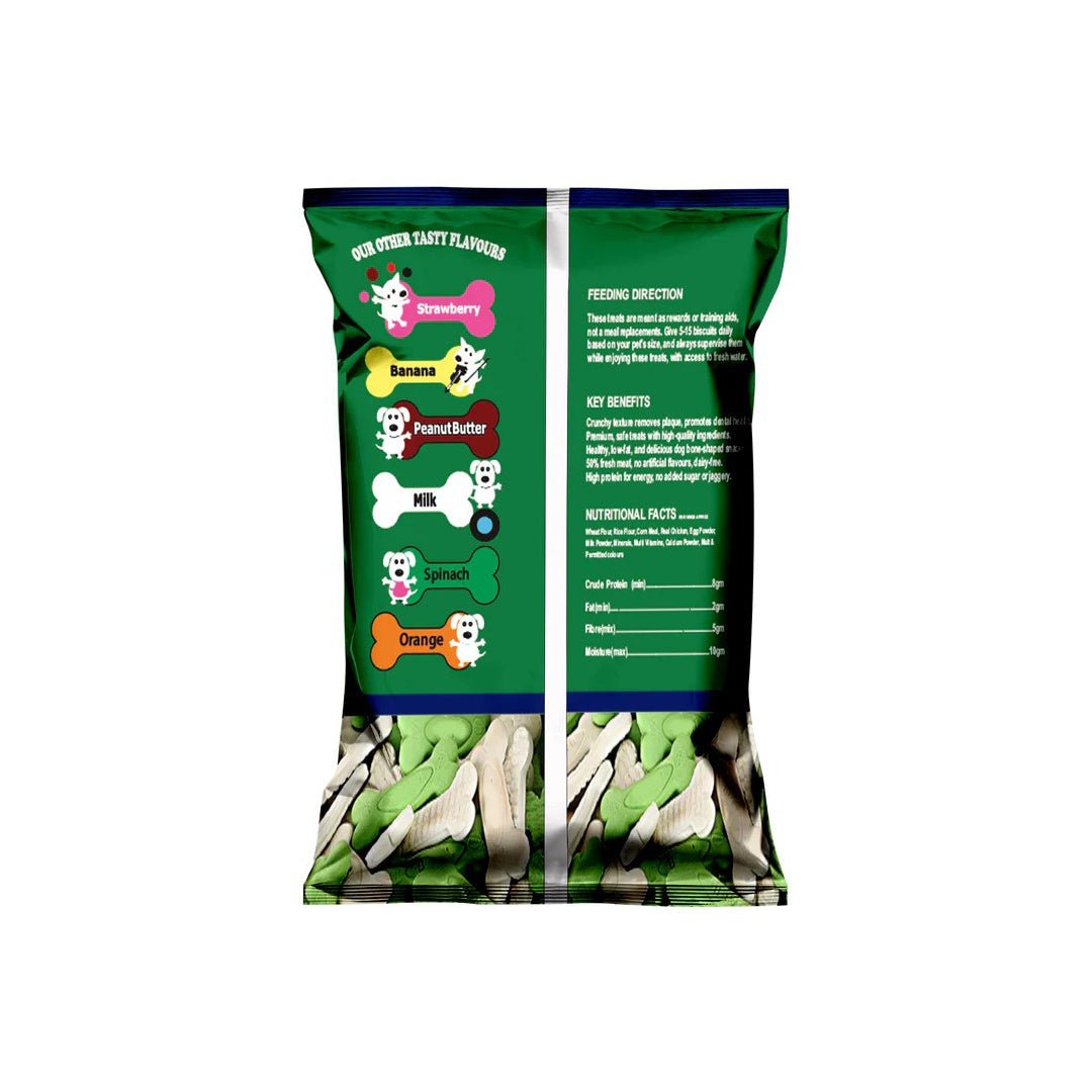 Nootie Vegetarian Spinach Dog Treats Biscuits(900g) 