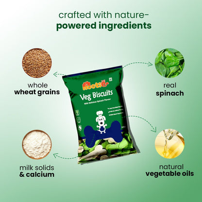 Nootie Vegetarian Spinach Dog Treats Biscuits(900g) 