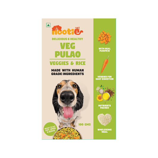 Nootie Veg Pulao for Dogs (Pack of 3) - Vegetarian Dog Food