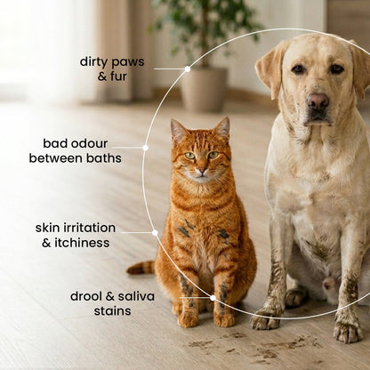 Nootie Wet Pet Wipes (100 Pulls) – Gentle Cleaning Wipes for Dogs & Cats | Alcohol - Free, Paraben - Free & Soap - Free - nootie.in