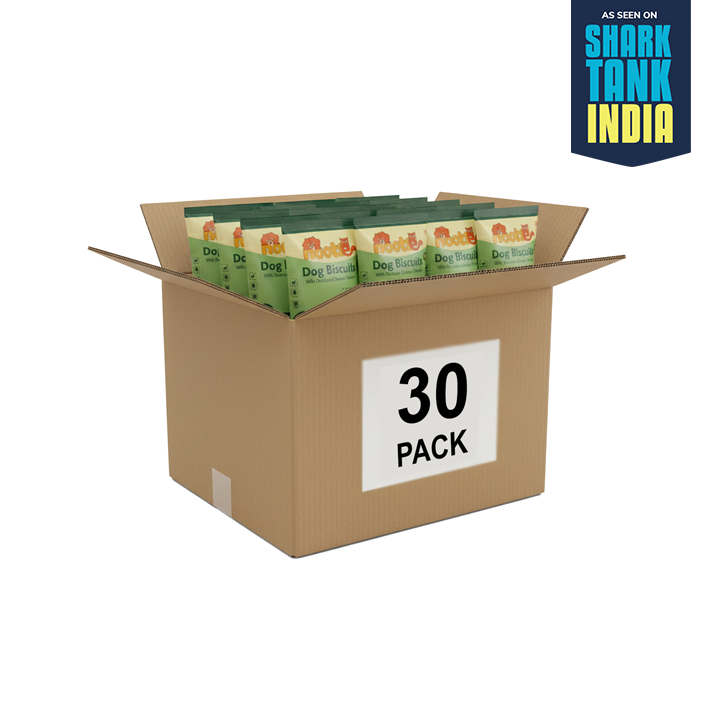 Nootie Chicken Puppy Biscuits | High-Protein Crunchy Treats for Puppies (40gm)