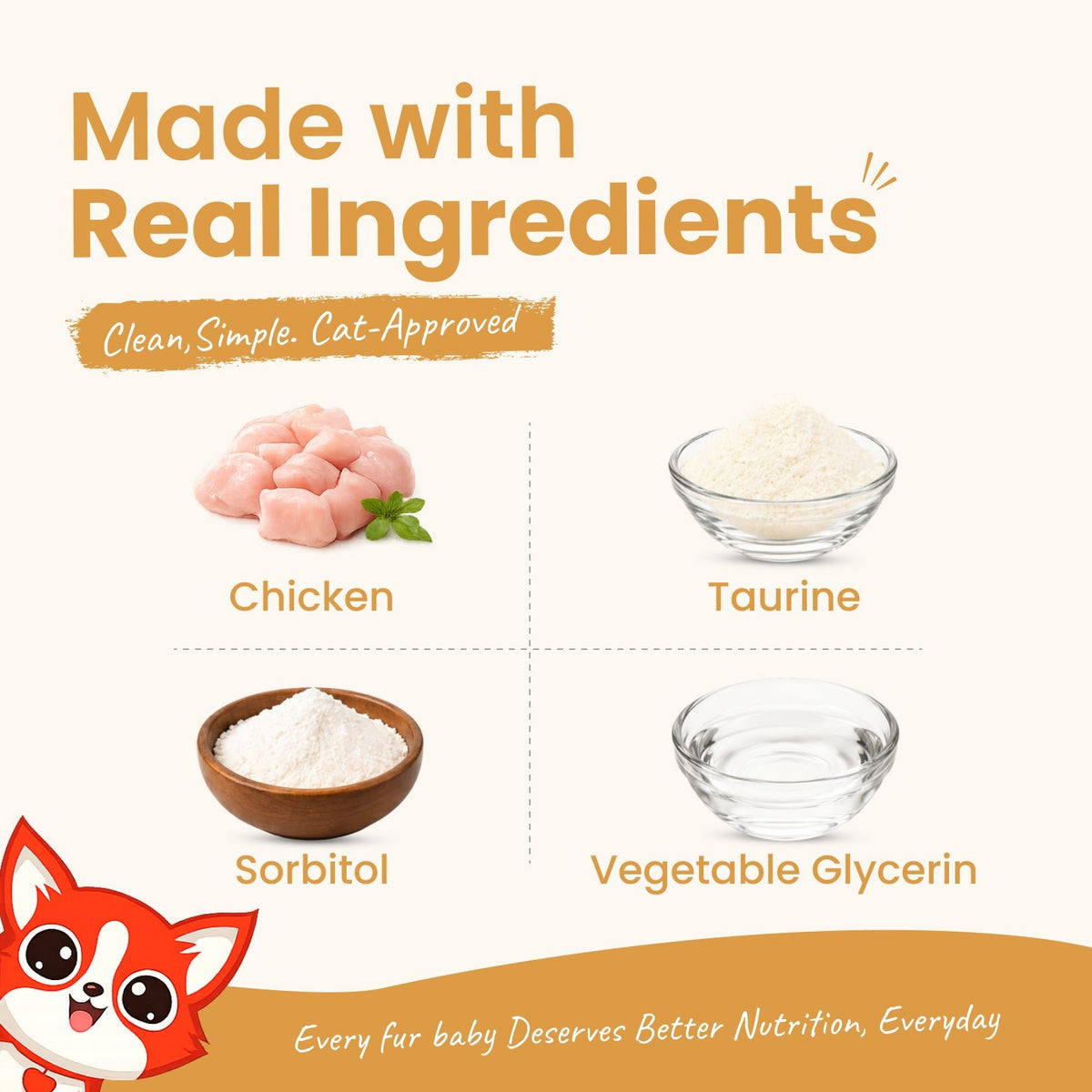 Rewards Purr Chews for Cats (35g) | Chicken Shreds - High-Protein & Taurine-Rich Natural Snacks for Heart Health - nootie.in