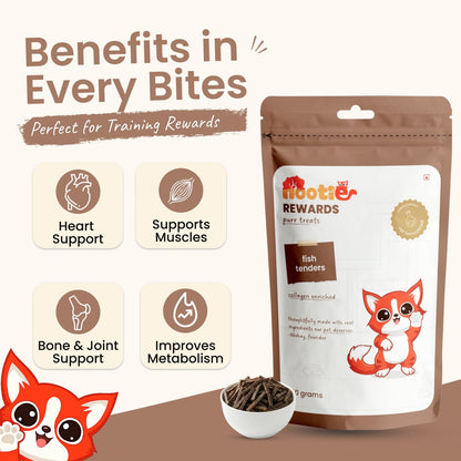 Rewards Purr Treats for Cats (50g) | Fish Tenders - nootie.in