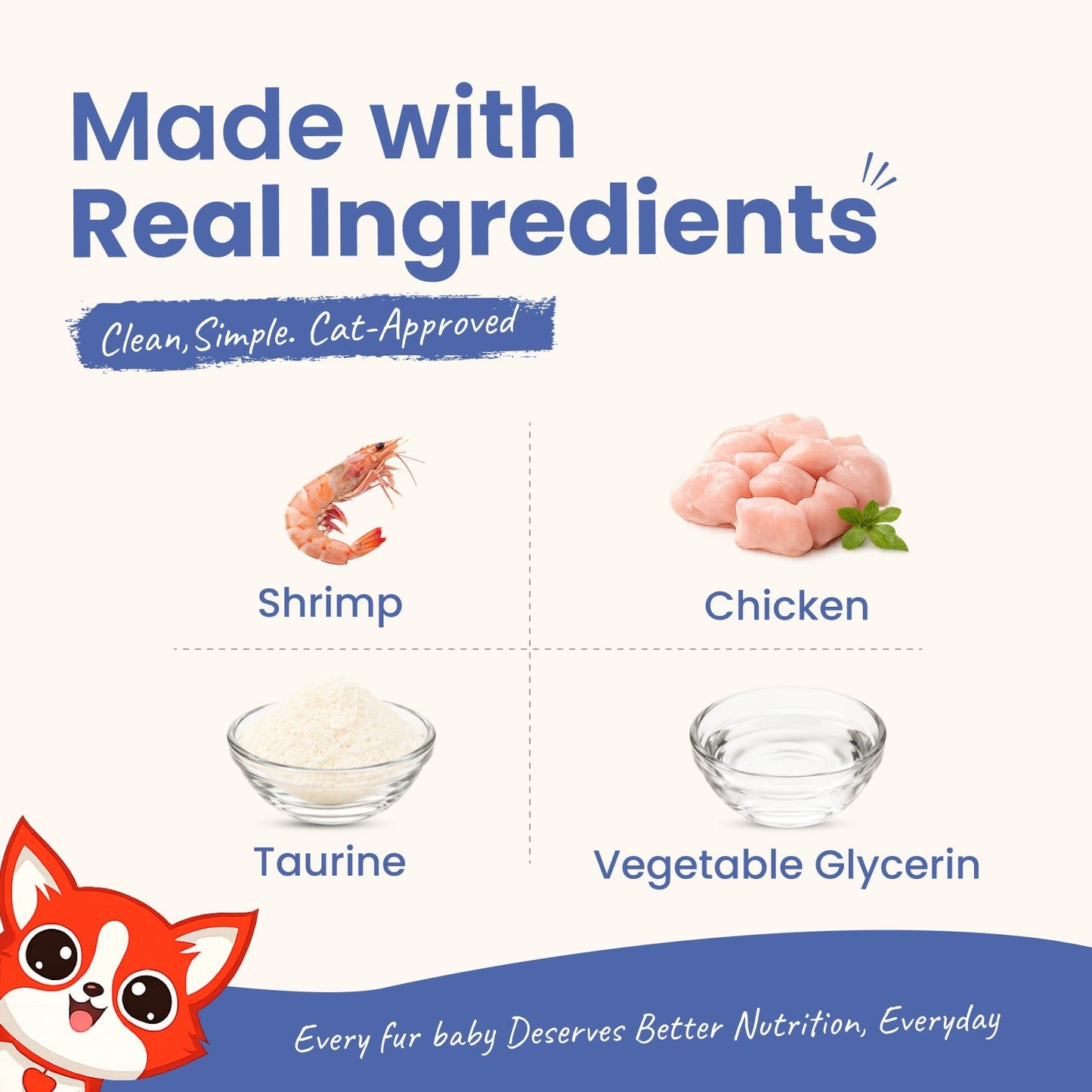Rewards Purr Treats for Cats (50g) | Soft Shrimp Cubes - nootie.in