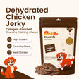 Rewards Woof Chews Crunchy for Dogs (50g) | Dehydrated Chicken Jerky