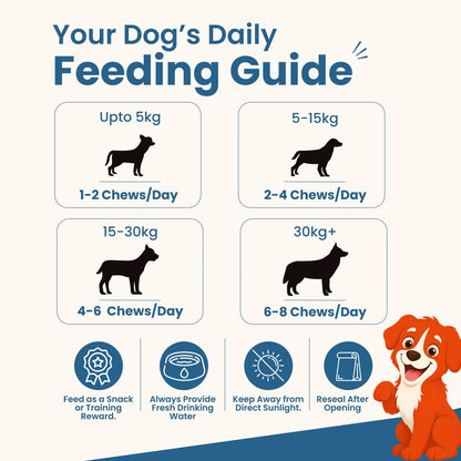 Rewards Woof Chews Crunchy for Dogs (50g) | Dehydrated Chicken Jerky and Blueberry - nootie.in