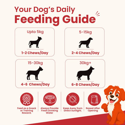 Rewards Woof Chews Crunchy for Dogs (70g) | Dehydrated Chicken Neck - nootie.in