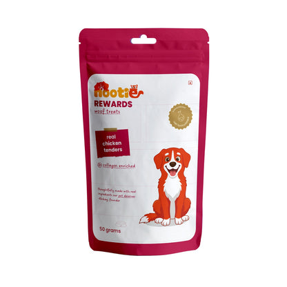 Rewards Woof Treats for Dogs (50g) | Chicken Tenders - nootie.in
