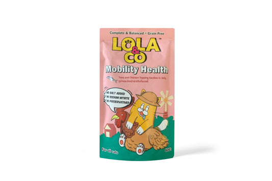 Lola & Co Tuna and Chicken Cat Jelly for Mobility and Health Pack of 12