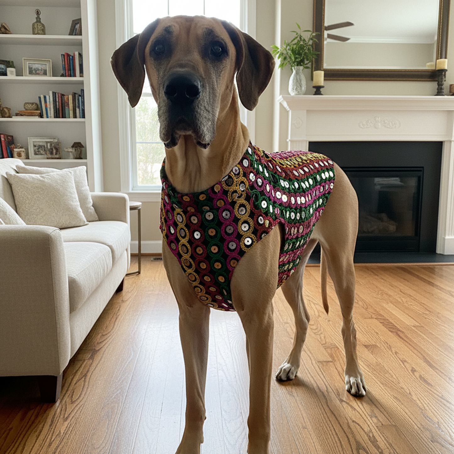 Nootie Festive Sherwani for Dogs – Black | Stylish Outfit for Weddings & Festivals