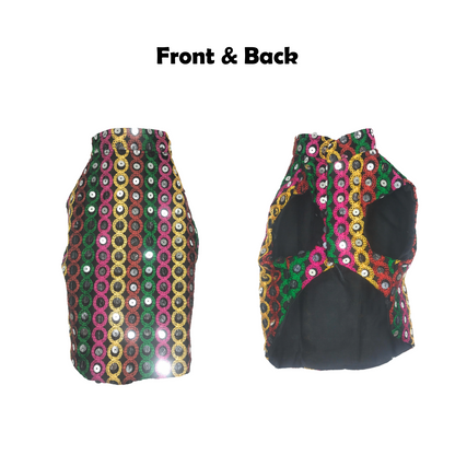 Nootie Festive Sherwani for Dogs – Black | Stylish Outfit for Weddings & Festivals