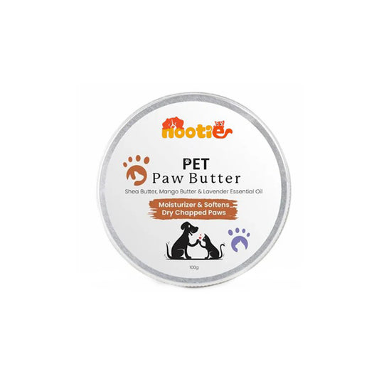 Nootie Pet Paw Butter with Shea Butter, Mango Butter & Lavender Essential Oil for Dogs & Cats (100g) | Moisturises, Heals & Protects Dry Paws