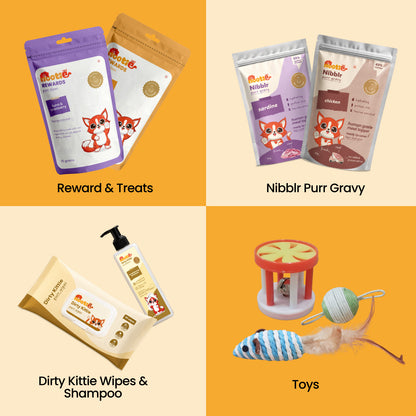 Nootie Cats & Cat Parents Gift Box Combo