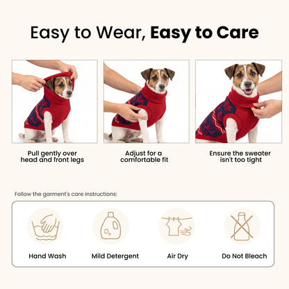 Nootie Dogs Jingle Paws Sweater