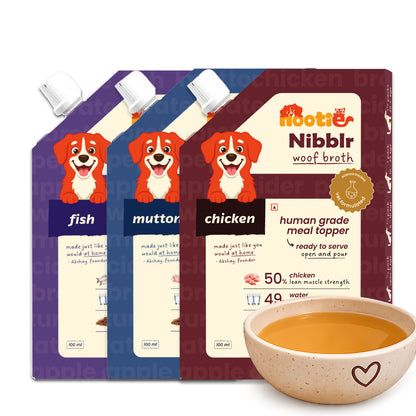 Nootie Nibblr - Everyday Meal Broths for Dogs