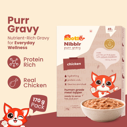 Nootie Nibblr - Everyday Meal Gravies for Cats