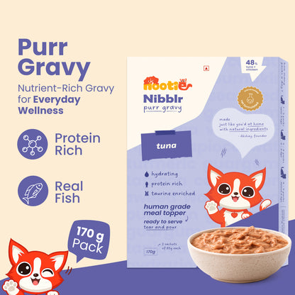 Nootie Nibblr - Everyday Meal Gravies for Cats