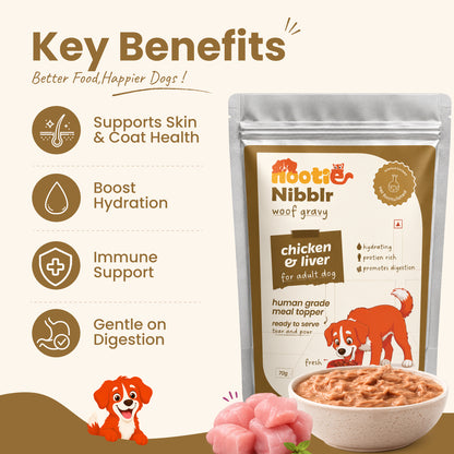 Nibblr Dog Gravy - Chicken Liver