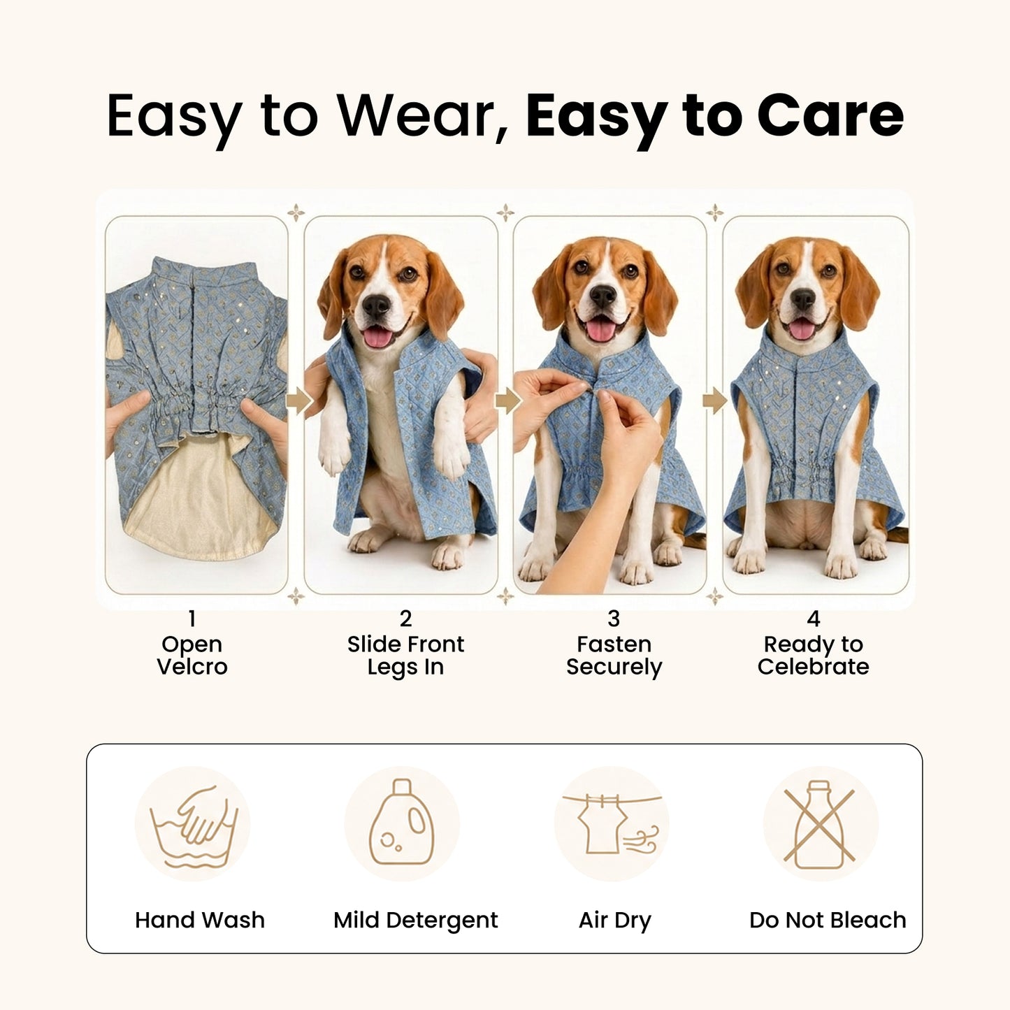 Nootie Dog Kurta - Grey Brocade | Traditional Ethnic Outfit for Weddings, Festivals and Celebrations