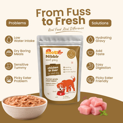 Nibblr Dog Gravy - Chicken Liver